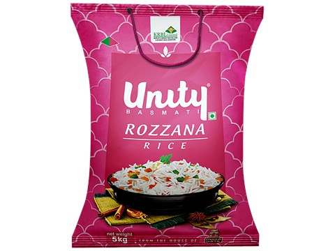Unity Basmati Rice - Rozzana, 5 kg