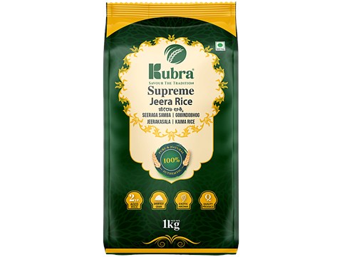 Kubra Supreme Jeera Rice, 1 kg