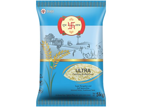 Shubh Labh Ultra Premium Dudheshwar Rice, 5 kg