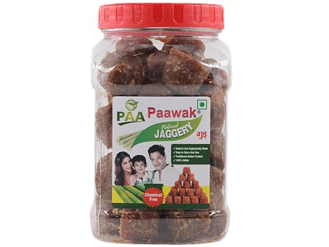 Paawak Natural Jaggery Cubes, 500 g
