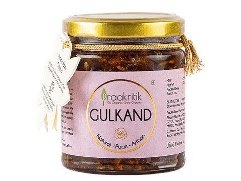 Praakritik Gulkand - Natural Artisan Paan, 250 g