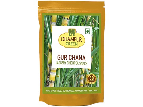 Dhampur Green Gur Chana, 150 g