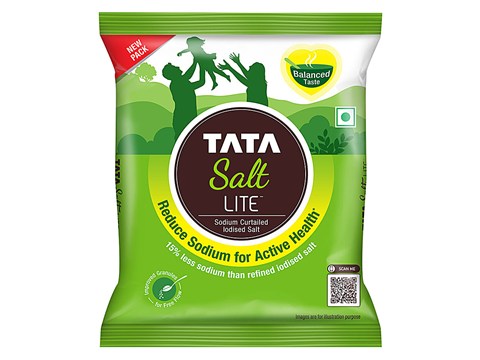Tata Salt Lite 15% Low Sodium Iodised Salt, 1 kg