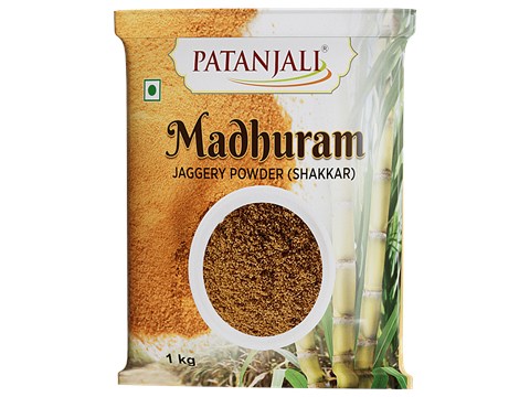 Patanjali Madhuram Jaggery/Bella Powder, 1 kg