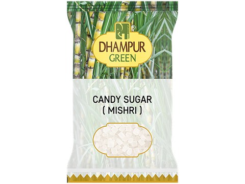Dhampur Green Candy Sugar/Sakkare (Made From CaneSugar), 500 g