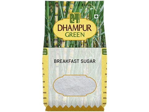 Dhampur Green Breakfast Sugar/Sakkare (Made From CaneSugar), 1 kg