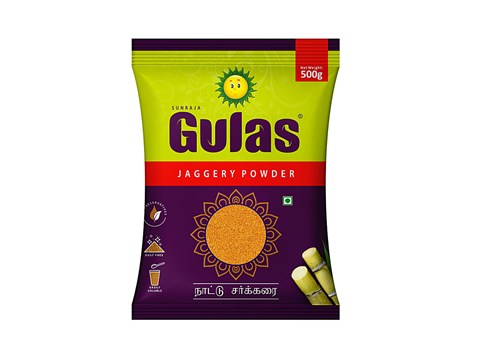 Sunraja Gulas Jaggery Powder, 500 g
