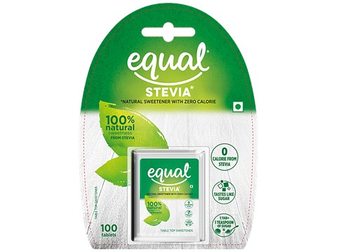 Equal Stevia Natural Sweetener - Sugar Free, Diabetic Friendly, 10 g