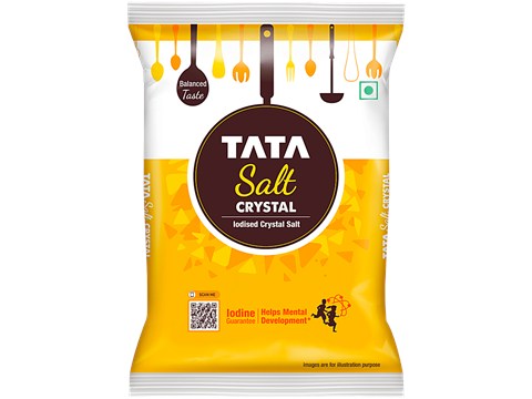 Tata Salt Iodised Crystal Salt/Uppu, 1 kg