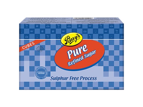 Parry's Pure Refined - Sugar, Sulphur Free/Sakkare, Cubes, 500 g