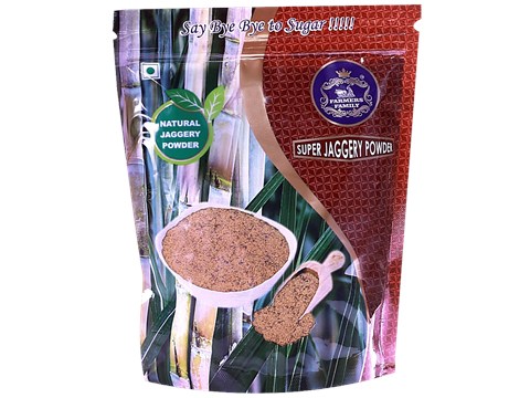 Farmers Family Super Jagger Powder - Natural Sweetener, Coarsely Ground, Healthy, 450 g
