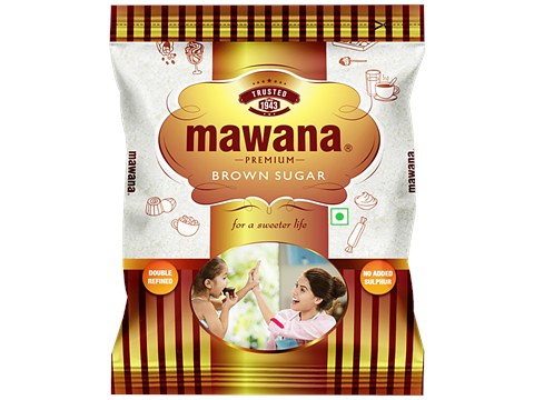 Mawana Sugar/Sakkare - Brown, 1 kg