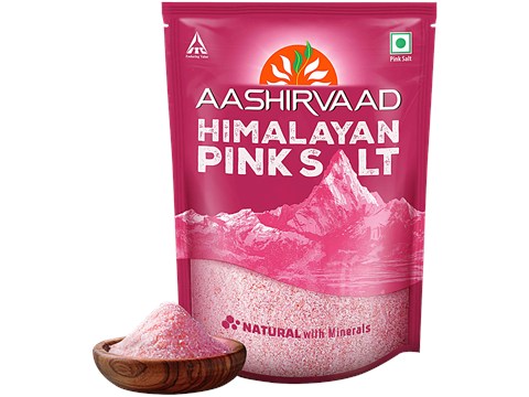 Aashirvaad Himalayan Pink Salt/Sendha Namak, 1 kg