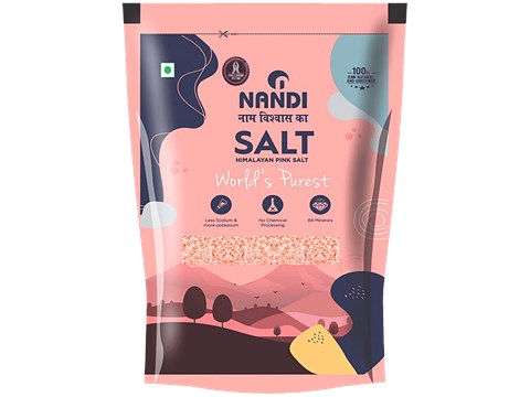 NANDI Himalayan Pink Salt, 500 g