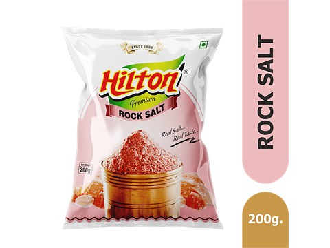 Hilton Rock Salt - Natural, Loaded With Minerals, 200 g