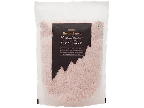 PRISTINE Fields of Gold Himalayan Pink Salt/Uppu, 1 kg