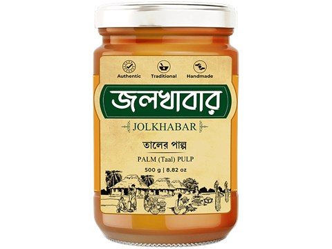 Jolkhabar Palm / Taal Pulp, 500 g