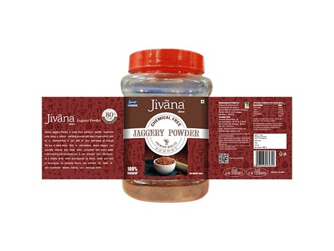 Jivana Jaggery Powder, 500 g