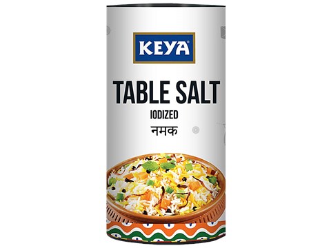 Keya Salt/Uppu - Table, Iodized, 200 g