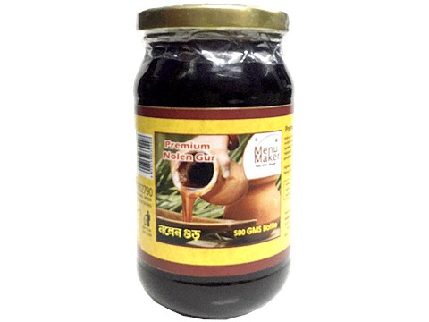 Menu Maker Nolen Gur/New Jaggery - Premium, Pure, No Preservatives, 500 g