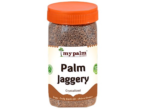 Mypalm Palm Jaggery - Crystallized, 250 g