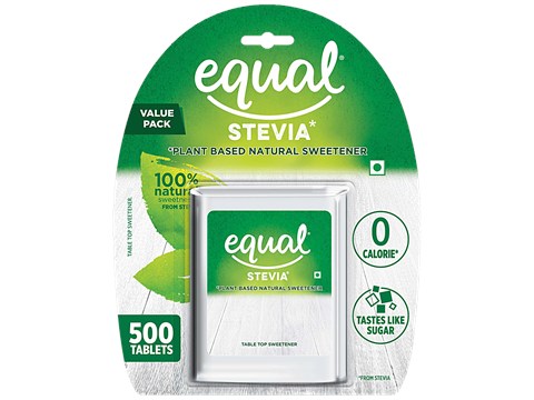 Equal Stevia Plant Based Natural Sweetener - Zero Calories, Tastes Like Sugar, 50 g