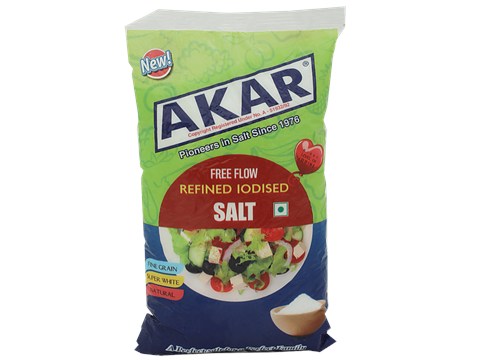 AKAR Salt/Uppu - Free Flow, 1 kg