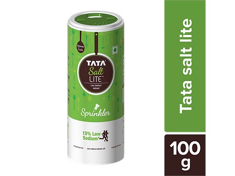 Tata Salt Lite - 15% Low Sodium Iodised Salt, 100 g
