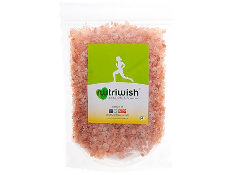 Nutriwish Himalayan Pink Salt/Uppu Granules, 500 g