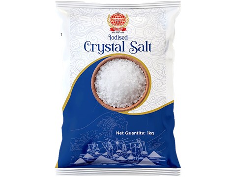 Sri Bhagyalakshmi Iodised Crystal Salt, 1 kg