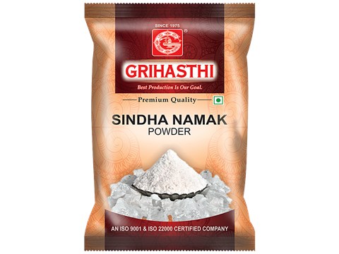 Grihasthi Sindha Namak/Sea Salt Powder - Premium, Natural, No Preservatives, 100 g