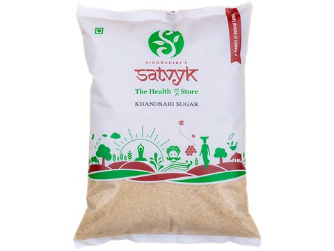 Satvyk Khandsari Sugar, 1 kg