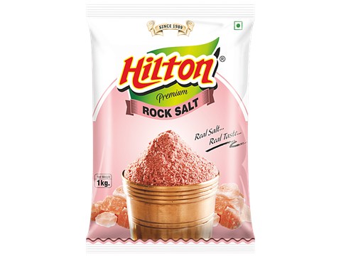 Hilton Hilton Rock Salt - Natural, Loaded With Minerals, 1 kg