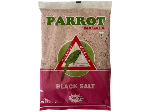 Parrot Kala Namak Black Salt - Natural, 500 g