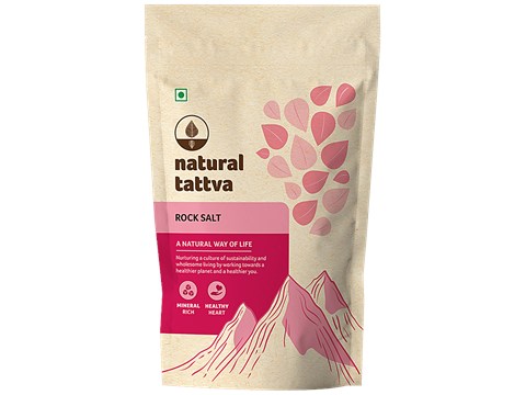 Natural Tattva  Organic Rock Salt, 1 kg