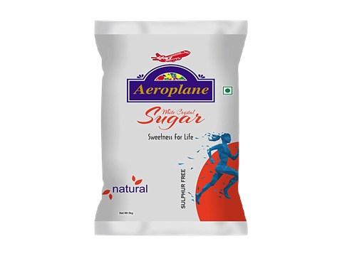 Aeroplane White Crystal Sugar, 5 kg