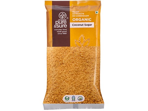 Phalada Pure & Sure Organic - Coconut Sugar/Sakkare, 500 g