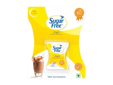 Sugar Free Gold Low Calorie Sweetener, 100 Pellets