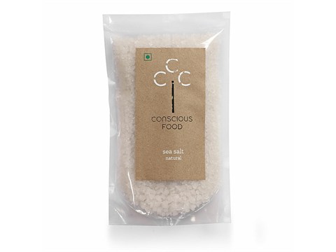 Conscious Food Sea Salt/Uppu, 500 g