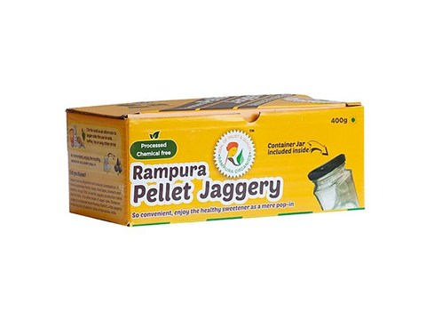 Rampura Jaggery/Bella - Pellet, 400 g
