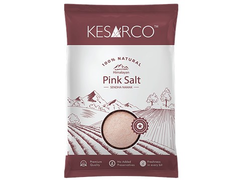 KesarCo Himalayan Pink Salt / Sendha Namak, 500 g