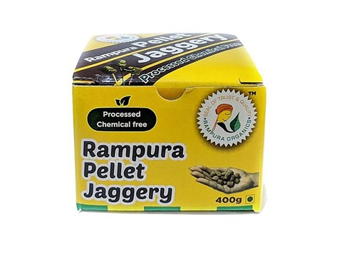 Rampura Jaggery/Bella - Pellet, 400 g