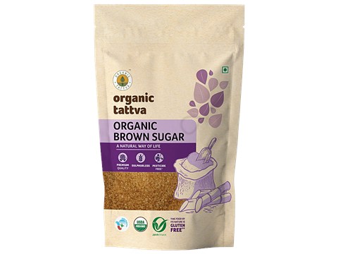 Organic Tattva Brown Sugar/Sakkare, 500 g