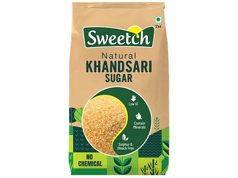 Sweetch Natural Khandsari Sugar, 1 kg