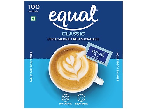 Equal Classic Zero Calorie Sweetener - Sugar Free, Calorie Control, Diabetic Friendly, 75 g