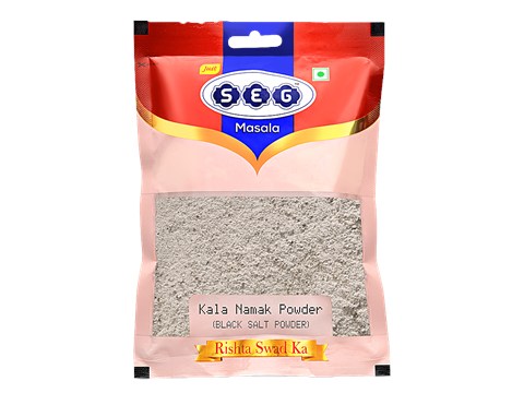 Seg Kala Namak/Black Salt Powder - Natural & Pure, No Preservatives, 100 g