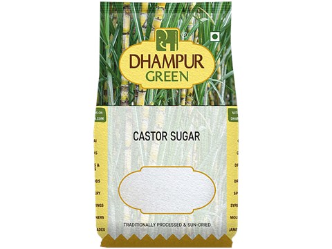 Dhampur Green Castor Sugar/Sakkare, 1 kg