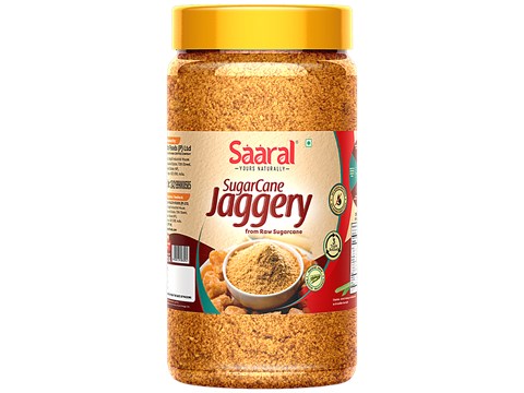 Saaral Natural Jaggery Powder, 500 g