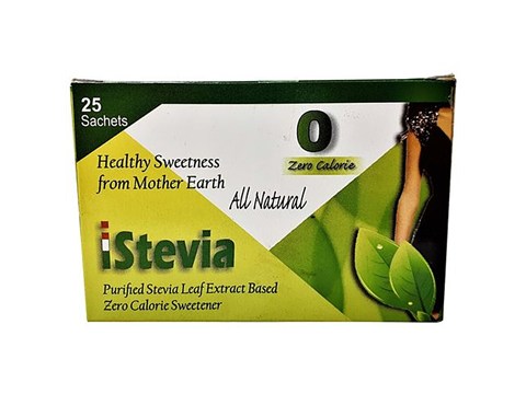 iStevia Zero Calorie Stevia Sweetener, 25 Sachets