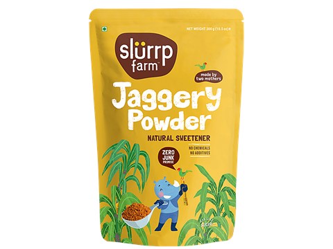 Slurrp Farm Natural Jaggery/Bella Powder, 300 g